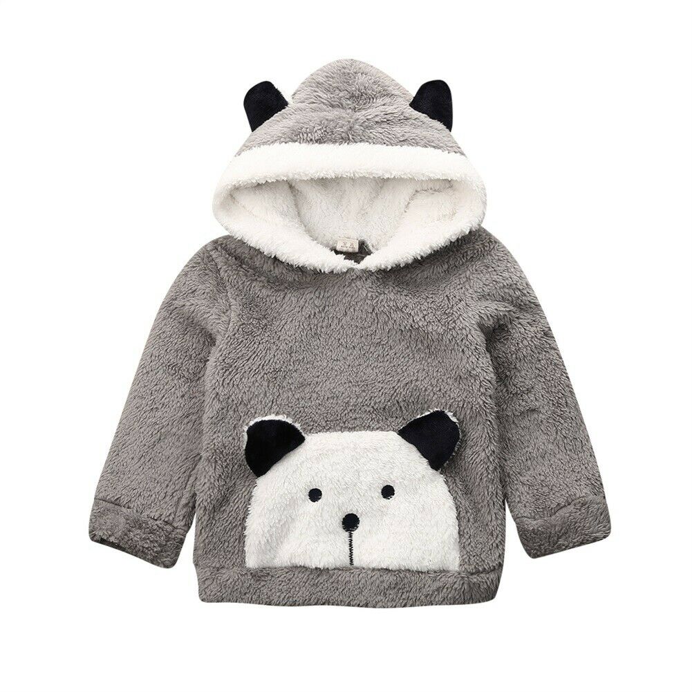 Cute bear ears wool sweater