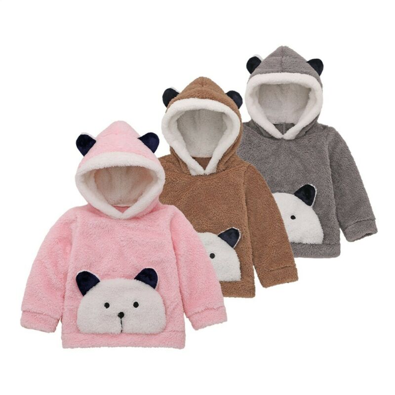 Cute bear ears wool sweater