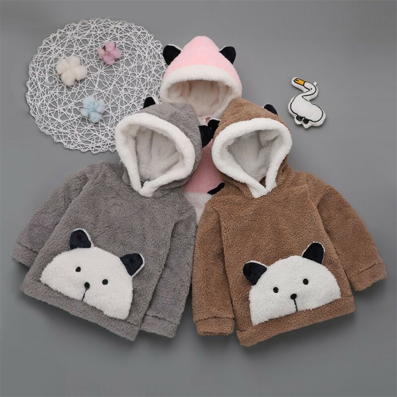 Cute bear ears wool sweater