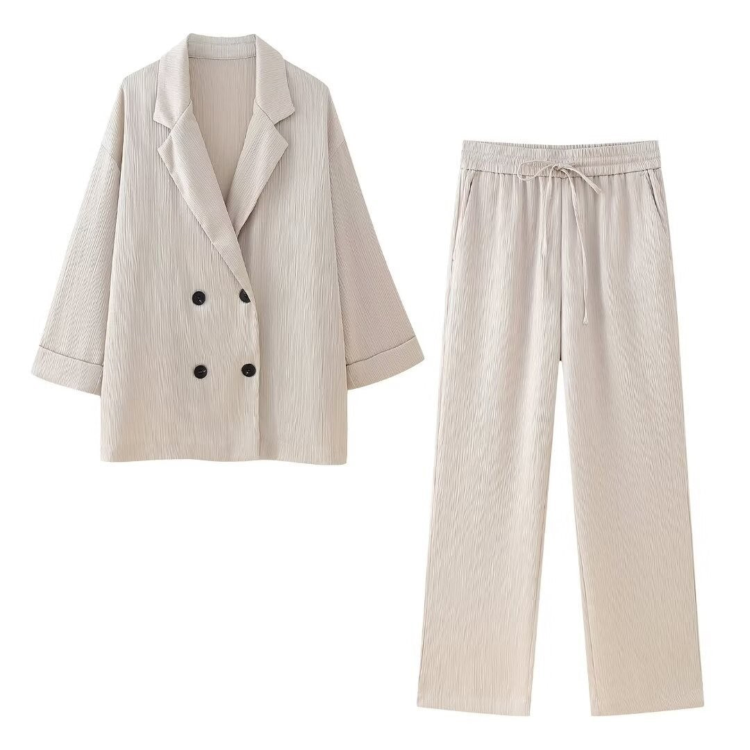 Women's Fashionable Blazer Casual Suit