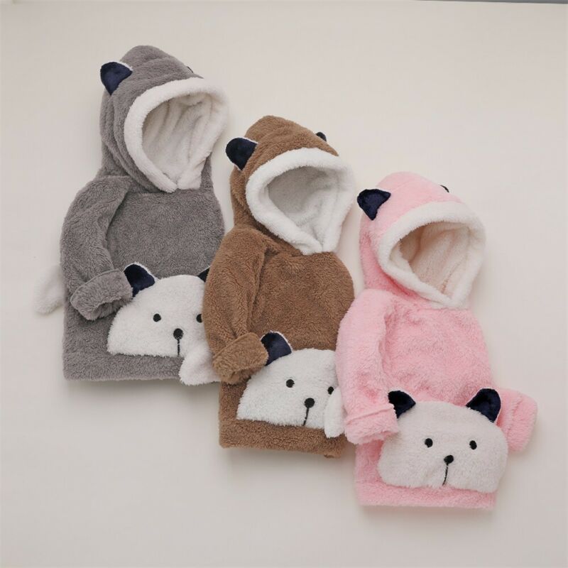 Cute bear ears wool sweater