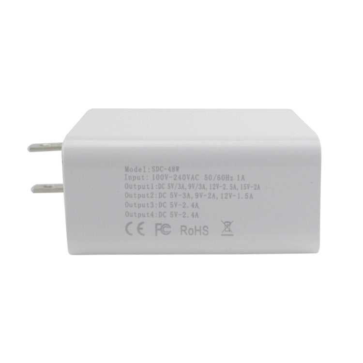 48wpd charger PD four port type-C mobile phone charger