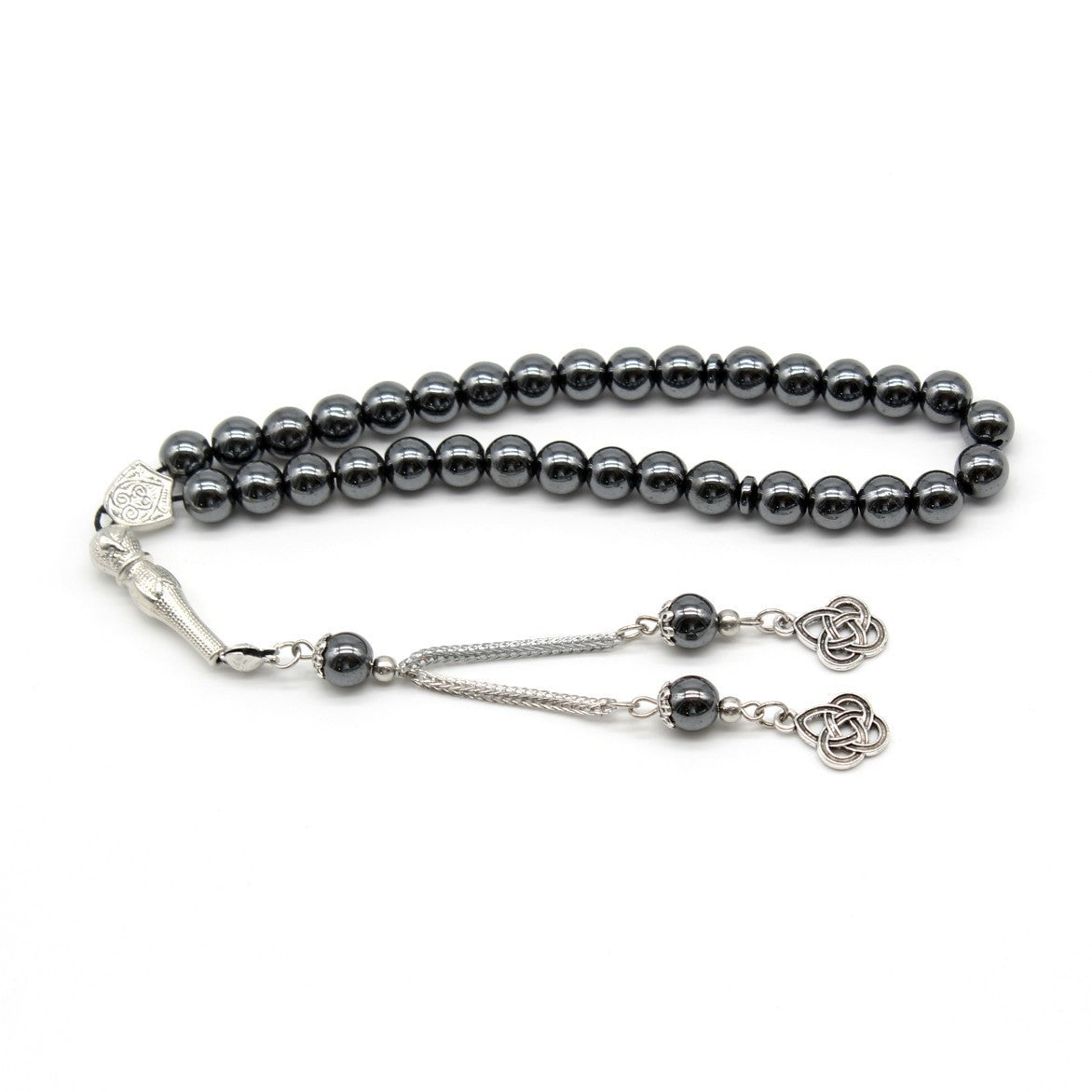 Haematite Muslim Beads Islamic Zan Beads Arabic String Turkish Style Zan Beads