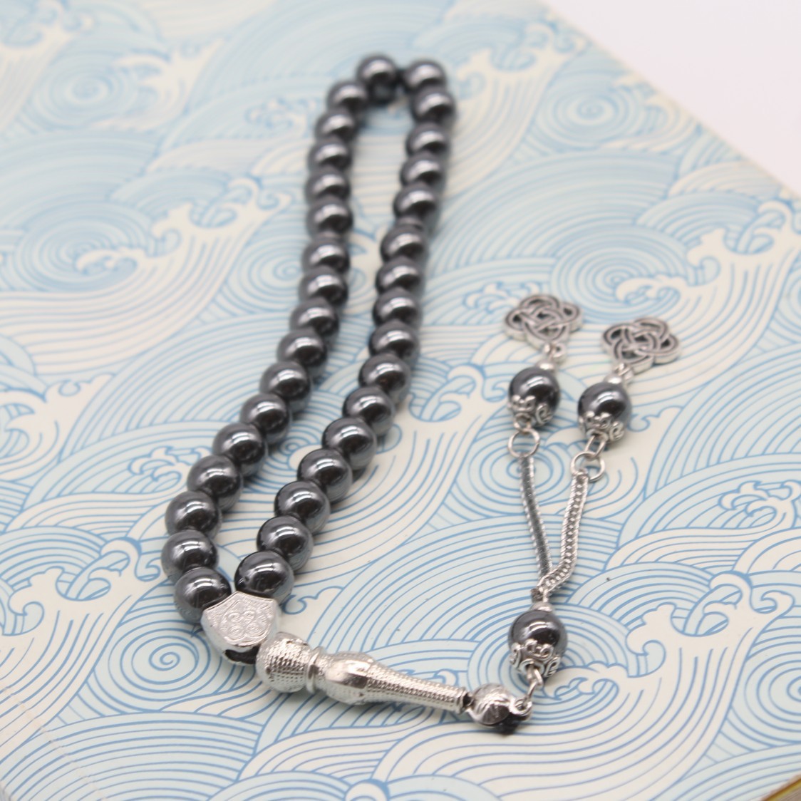 Haematite Muslim Beads Islamic Zan Beads Arabic String Turkish Style Zan Beads