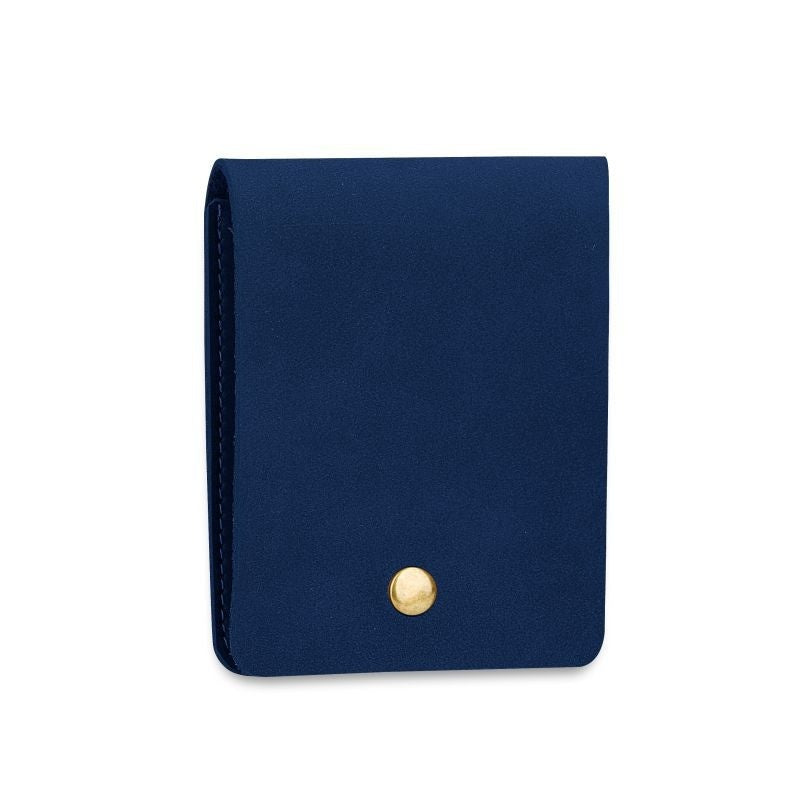 PU Leather Matte Vintage Bi-Fold Compact And Portable Bag