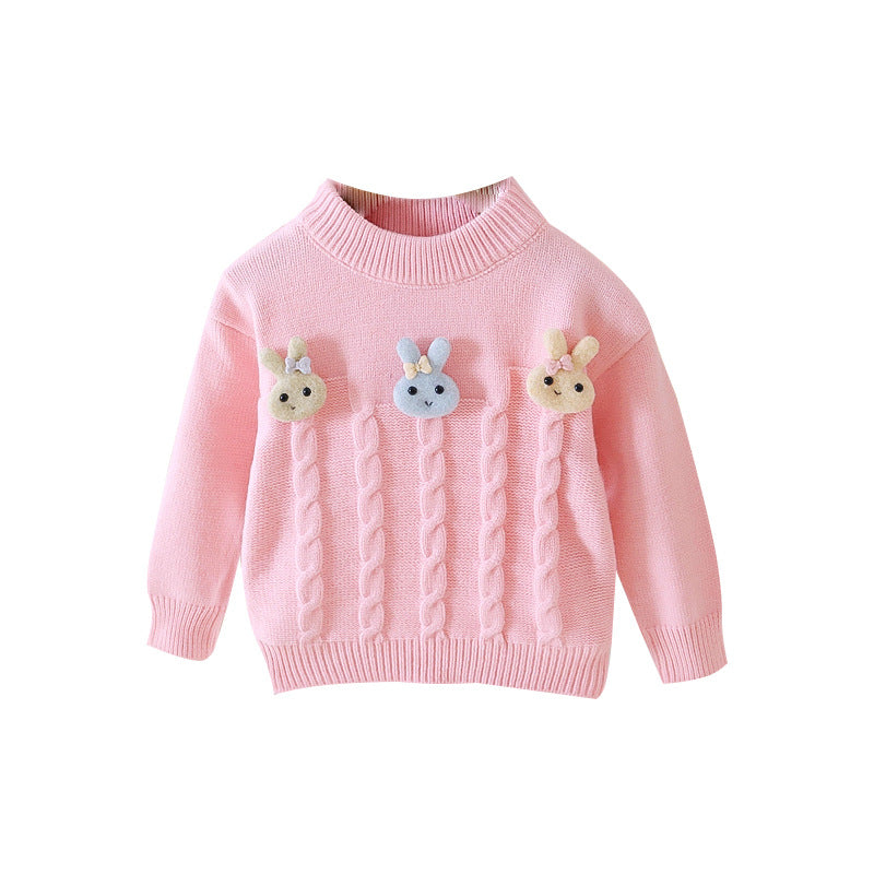 Children's Western style pullover sweater