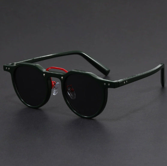 Ultra-light Round Frame UV Protection Retro Sunglasses