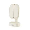 Led Desktop Cosmetic Mirror Household Foldable With Light