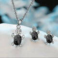 Turtle Earrings And Necklace Set For Women, Niche Design Style