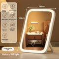 Student Dormitory Fill-light Desktop Vanity Mirror With Charging Function